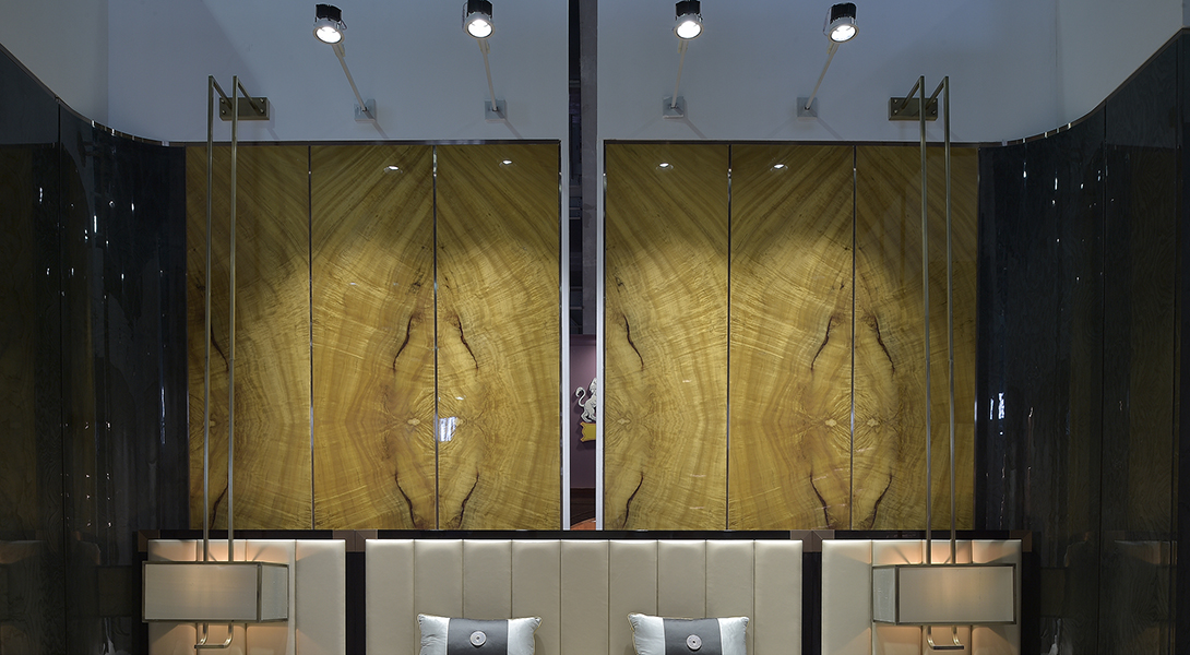 高光金丝楠木施工案例