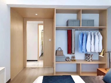 k628白杨直木纹全屋木饰面装饰清新原木风